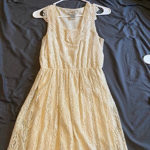 Cute cream colored dress
